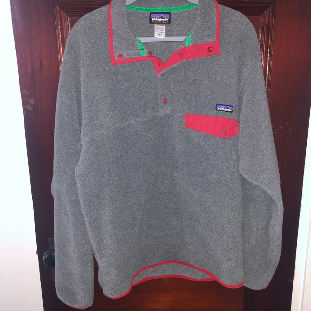 Patagonia synchilla fleece pullover